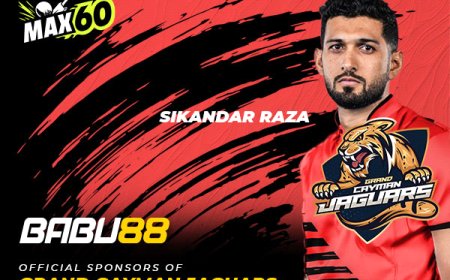 BABU88 Partners with Grand Cayman Jaguars to Sponsor Max60 Caribbean League 2024