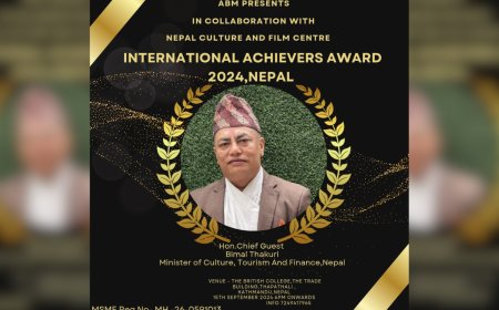 ABM Presents International Achievers Award 2024, Nepal