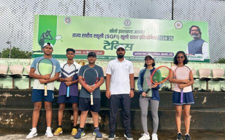 Report on Report on SGFI Lawn Tennis Tournament