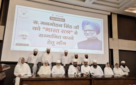 Honour Sardar Manmohan Singh ji with “Bharat Ratan”: Namdhari Sikhs requested the government