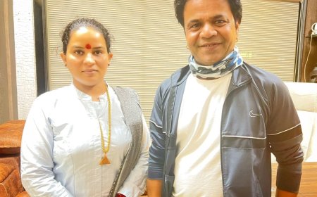 Guru Maa Tejaswini Ganga Blessed Rajpal Yadav; Earlier, 'Baahubali' Writer Vijayendra Prasad Also Paid His Respects