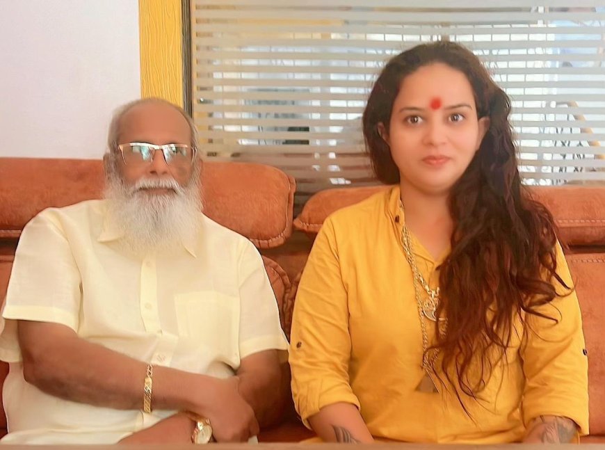 Vijayendra Prasad Seeks Blessings from Guru Maa Tejaswini Ganga for His New Film