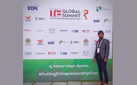 Dr. Yathindra Shivarajiah Showcases Finca at TIE Global Summit 2024 at Infosys Mysuru Campus