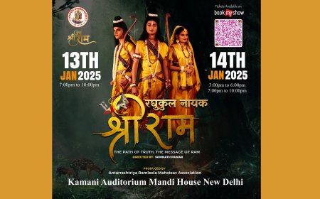 Raghukul Nayak Shri Ram Ramleela to Grace Delhi at Kamani Auditorium