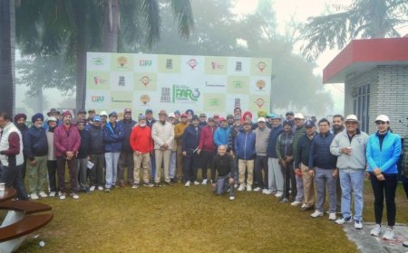 First Pitch and Putt Golf Tournament, Par3 Masters, Concludes at Panchkula Golf Course