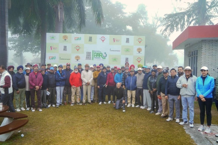 First Pitch and Putt Golf Tournament, Par3 Masters, Concludes at Panchkula Golf Course