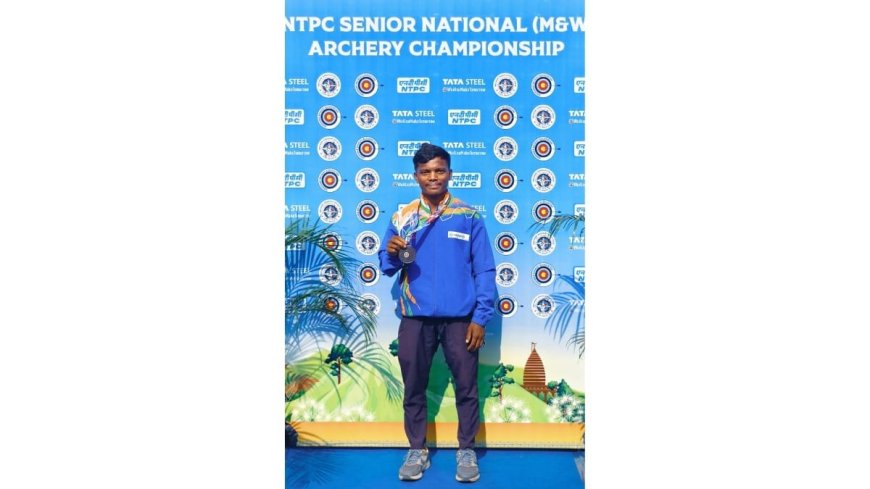 Vedanta Sports Program’s Sanjay Majhi Bags Bronze at NTPC Archery Championship 2024