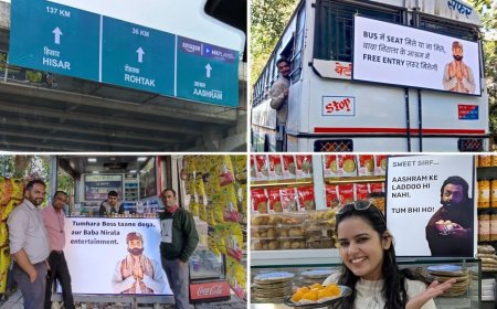 Aashram’s Creative Billboards are Turning Heads and Stealing the Spotlight