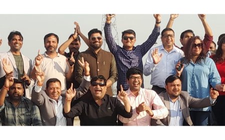 Numax: Team Sunil Goel Celebrates India’s Champions Trophy Win with Associates from Gwalior and Muzaffarnagar