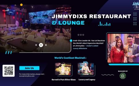 Yao Lei Receives Worlds Most Expensive Mocktail at Jimmydixs Dubai Luxury Event