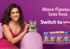 WHISKAS Brand Teams Up with Sanya Malhotra to Spotlight WHISKAS Wet Cat Food; Speaks to India's Fussy Cats in its Latest Campaign