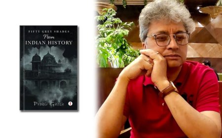 Prabir Ghosh to Release Fifty Grey Shades from Indian History by End of July.