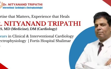 Dr Nityanand Tripathi Serving Community in the field of Cardiology