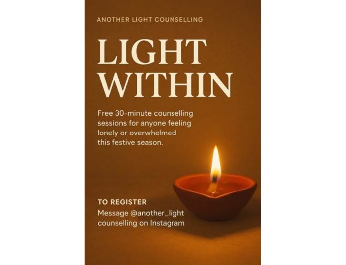 Another Light Counselling Spreads Warmth This Diwali with Free Sessions for Those Facing Loneliness