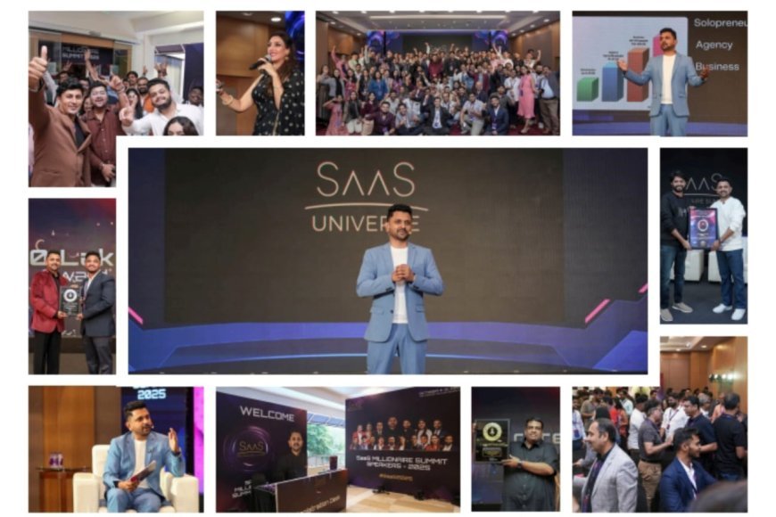 SaaS Millionaire Summit 2025: Karthik Naidu Leads India’s SaaS Revolution