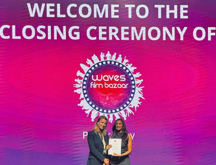 Whistling Woods International Dominates Waves Film Bazaar 2025, Wins Four of Six Awards; Alumni Film Premieres at IFFI