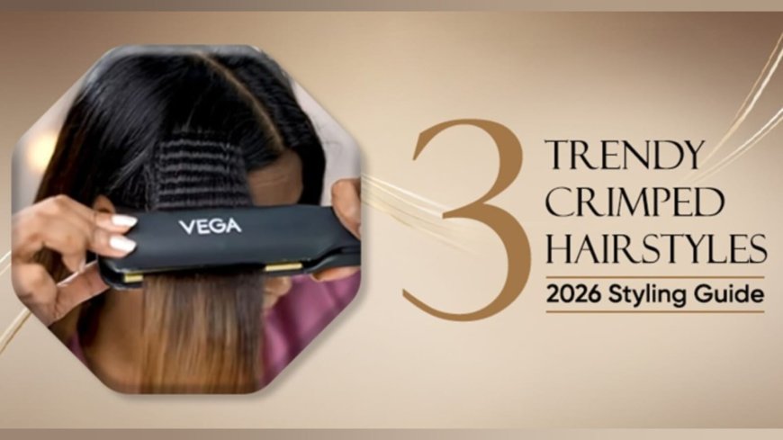 3 Trendy Hairstyles You Can Create with a Hair Crimper (2026 Styling Guide)
