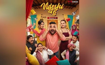 Second season of Haryana's superhit family comedy series, Videshi Bahu, has been released on STAGE App