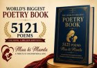 World’s Biggest Poetry Book: Dr. Andani’s 5121 Poems Celebrate Maa Ki Mamta