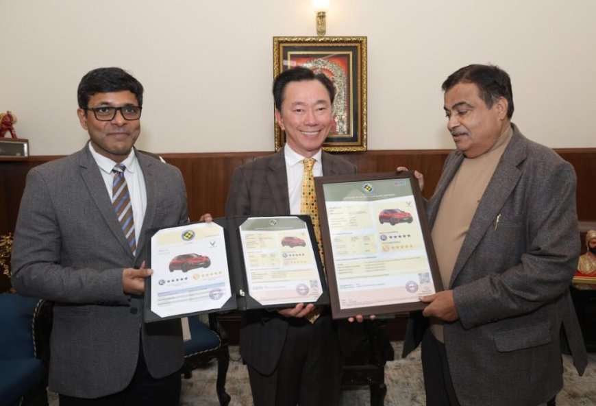 Vinfast VF 6 and VF 7 Achieve 5-Star Safety Certification from India’s Bharat NCAP