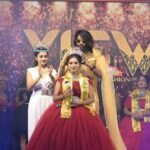 Shwetha Patil from Davangere Crowned Mrs. National Fashion Icon