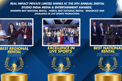 Real Impact Private Limited Triumphs with Three Prestigious Awards at The 8th Annual Digital Studio India Media & Entertainment Awards